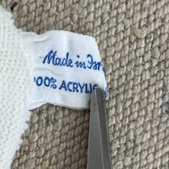 Vintage Retro Baby Soft Knit 2-Piece Embroider Romper Set Sz 12Months - Picture 6 of 10